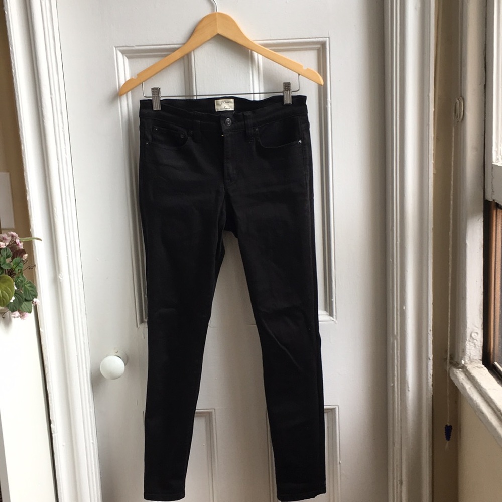 J. Crew Black Toothpick Jeans